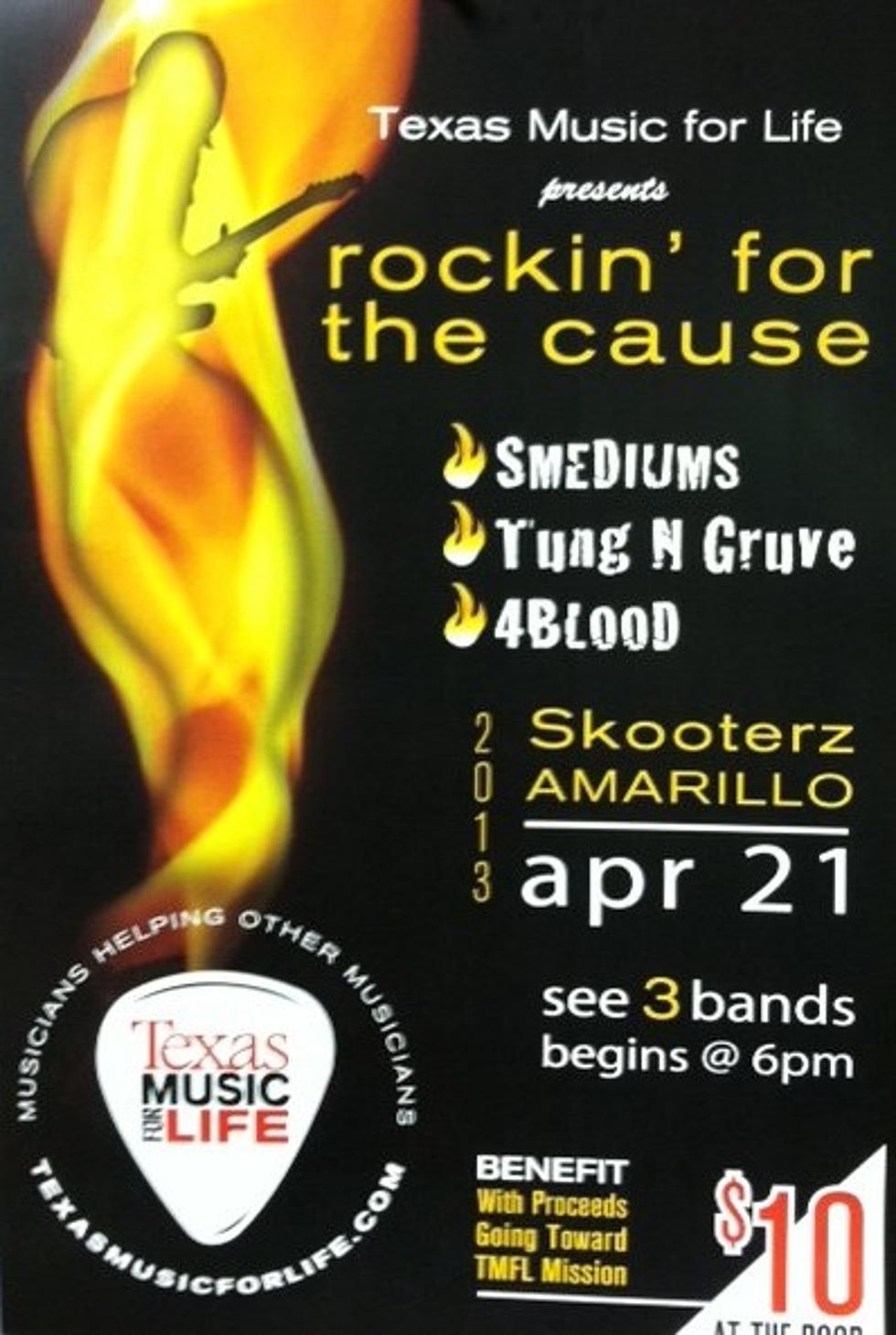 Texas Music For Life Present “Rockin for the Cause”
