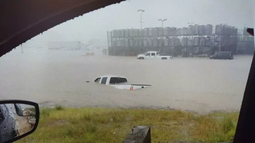 See People Kayaking Down the Streets In Lubbock
