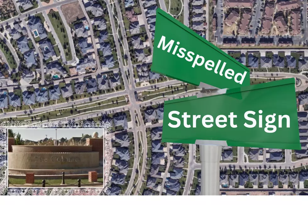 Misspelled Street Signs in Amarillo: Missing Letter Strikes in The Colonies