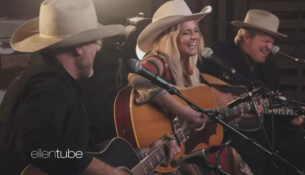 WATCH: Miranda Lambert, Jack Ingram, & Jon Randall Sing ‘Geraldene’ On ‘Ellen’